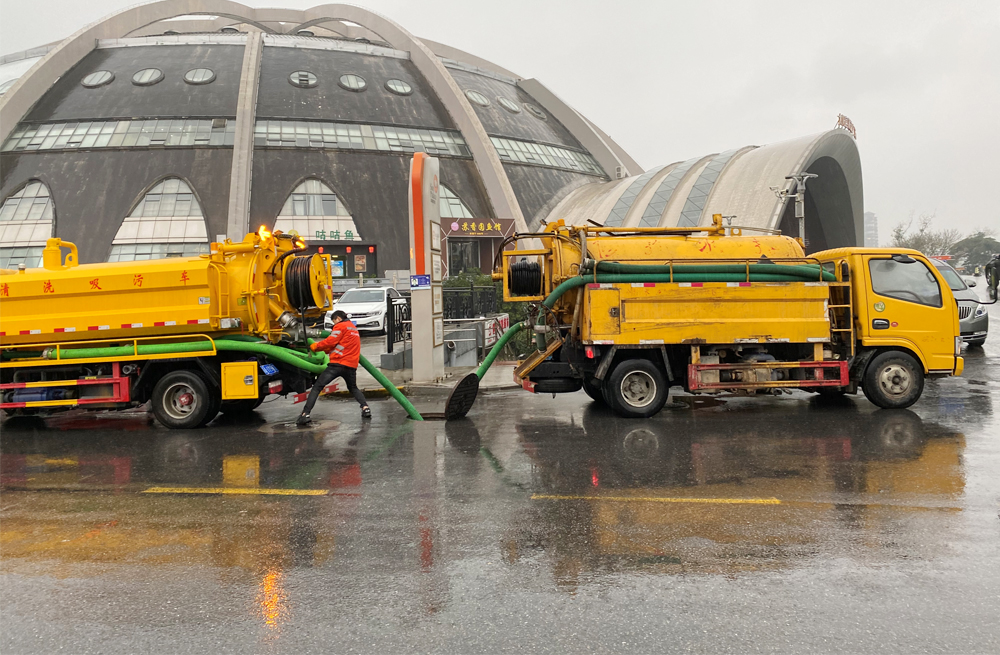 科技园商场管道清淤